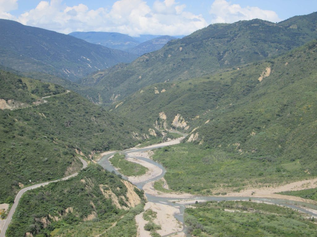 incredible mountain views outside of Oaxaca